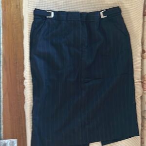 High quality wool skirt for work hits just below the knee